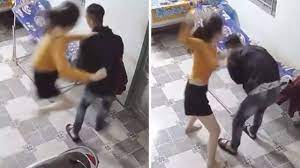 Wife Beating Husband Video